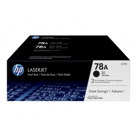 Toner HP 78A Black Dualpack P1566 P1606 M1536 2X 2100 PAG