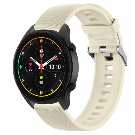 Correa HT Silicona para Xiaomi mi Watch / mi Watch S1 / mi Watch S1 Active Beige