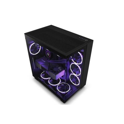 Caja Mediatorre Nzxt H9 Flow Black USB 3.0