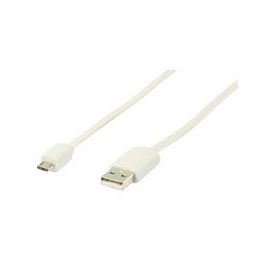 Cable Kablex USB Macho / Micro USB B Macho 1M White