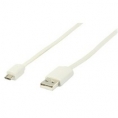 Cable Kablex USB Macho / Micro USB B Macho 1M White