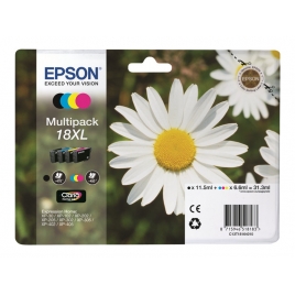 Cartucho Epson 18XL Multipack XP-102 XP-202 XP-205 XP-302 XP-305 XP-402 XP-405