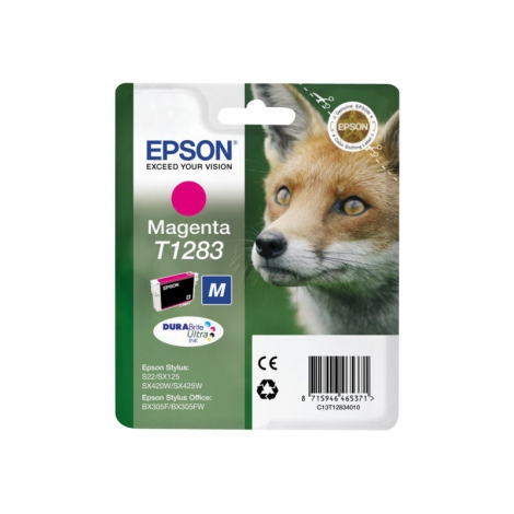 Cartucho Epson T1283 Magenta Stylus S22 SX125 SX420W SX425W Stylus Office BX305F Bx305fw