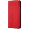 Funda Movil HT Flip Case Leather red Motorola Moto G84 5G