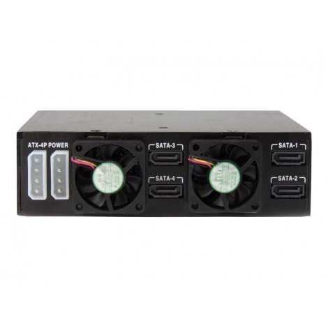 Backplane Almacenamiento Startech Satsasbp425 4 Bahias Sata6