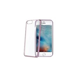 Funda Movil Back Cover Celly Laser Transparente/Dark Rose Gold iPhone 7 / 8 / se 2020