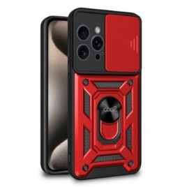 Funda Movil Back Cover Cool Hard Ring red iPhone 15 PRO MAX