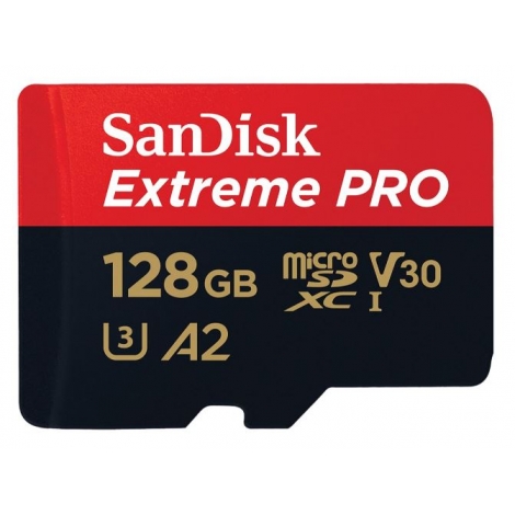 Memoria Micro SD 128GB Sandisk Extreme PRO V30 200MB/S