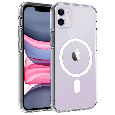Funda Movil Back Cover Cool Magnetic Transparente para iPhone 11