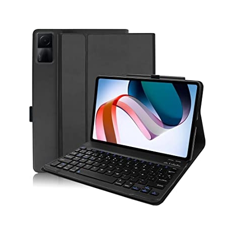 Funda Tablet HT Folio + Teclado Bluetooth Black Xiaomi Redmi PAD 10.61"
