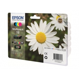 Cartucho Epson 18 Multipack XP-102 XP-202 XP-205 XP-302 XP-305 XP-402 XP-405