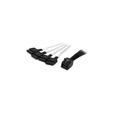 Cable Startech Mini SAS HD SFF-8643 a 4Xsata 1M