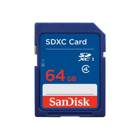 Memoria SD 64GB Sandisk High Class 4