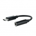 Adaptador Kablex USB-C Macho / Jack Hembra Black