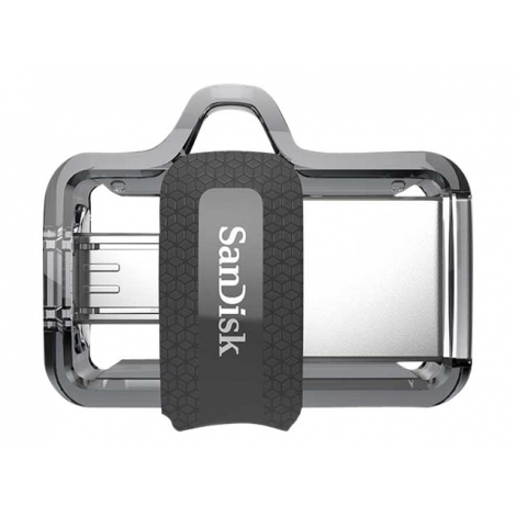 Memoria Micro USB / USB 3.0 32GB Sandisk Ultra Dual M3.0 Silver / Black