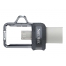 Memoria Micro USB / USB 3.0 32GB Sandisk Ultra Dual M3.0 Silver / Black