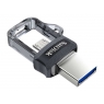 Memoria Micro USB / USB 3.0 32GB Sandisk Ultra Dual M3.0 Silver / Black