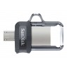 Memoria Micro USB / USB 3.0 32GB Sandisk Ultra Dual M3.0 Silver / Black