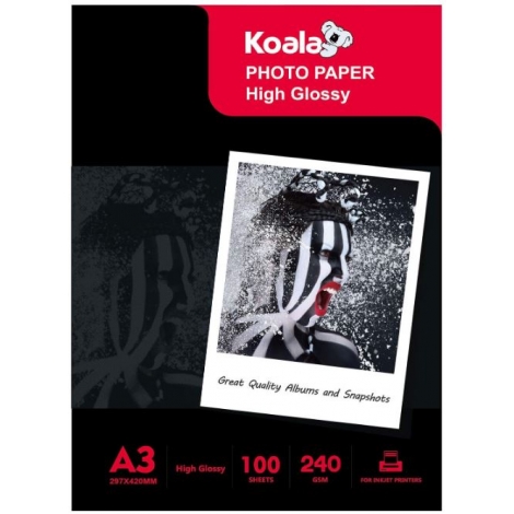 Papel Koala Fotografico Glossy A3 100H