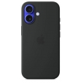 Funda iPhone 16 Plus Apple Silicona Black MagSafe
