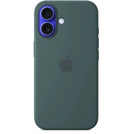 Funda iPhone 16 Plus Apple Silicona Lake Green MagSafe