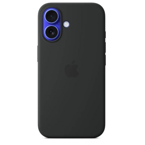 Funda Iphone 16 Apple Silicona Black MagSafe