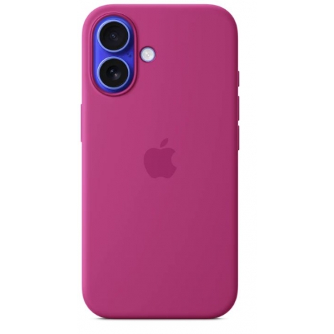 Funda Iphone 16 Apple Silicona Fuchsia MagSafe