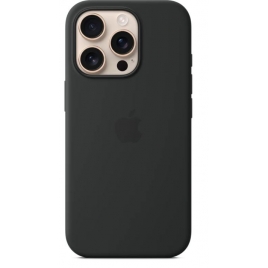 Funda Iphone 16 PRO Apple Silicona Black MagSafe