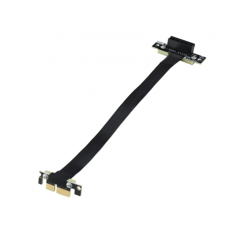 Extensor Riser PCI-E1X 20CM Black