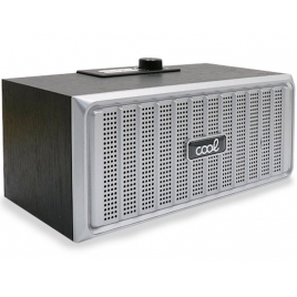 Altavoz Bluetooth Cool Retro Wood 20W Wood / Silver