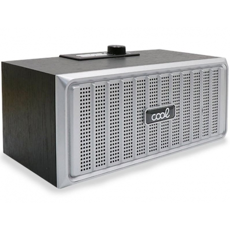 Altavoz Bluetooth Cool Retro Wood 20W Wood / Silver