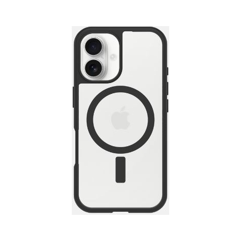 Funda Movil Back Cover Otterbox React Clear/Black MagSafe iPhone 16