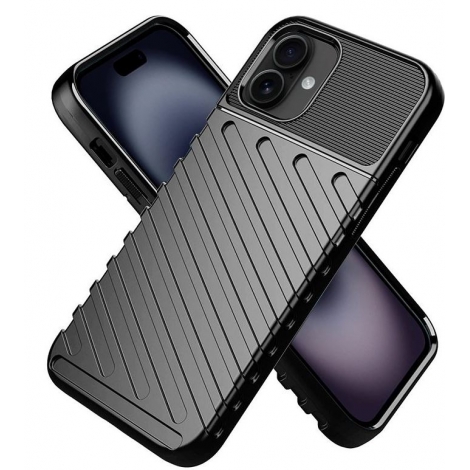 Funda Movil Back Cover Cool Thunder Black iPhone 16