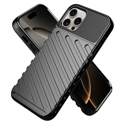 Funda Movil Back Cover Cool Thunder Black iPhone 16 PRO
