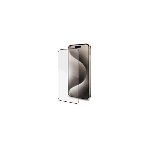 Protector Celly Cristal Templado 3D Black para iPhone 16 PRO