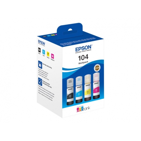 Bote de Tinta Epson 104 Multipack 65ML Ecotank