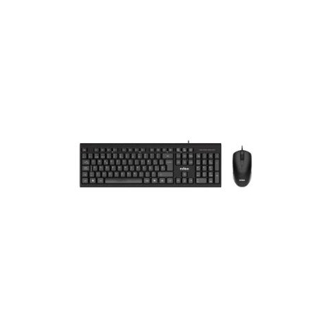 Teclado + Mouse Nilox Nxkme0011 USB Black