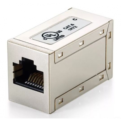 Adaptador Equip RJ45 Hembra / RJ45 Hembra CAT 6