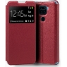 Funda Movil Cool Flip Cover Window red Redmi Note 9