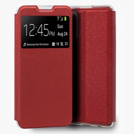 Funda Movil Cool Flip Cover Window red Xiaomi Redmi Note 10 / Redmi Note 10S