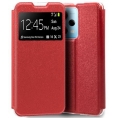 Funda Movil Cool Flip Cover Window red Xiaomi Redmi Note 12 PRO 5G