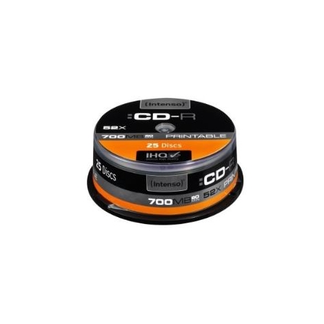 CD-R Intenso 700MB 52X Caja 25U
