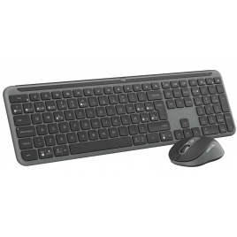 Teclado + Mouse Logitech Wireless Signature Slim MK950 Graphite