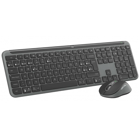 Teclado + Mouse Logitech Wireless Signature Slim MK950 Graphite