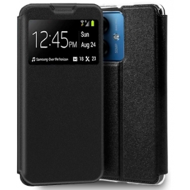 Funda Movil Cool Flip Cover Window Black Motorola Moto G14