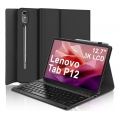 Funda Tablet HT Folio + Teclado Bluetooth Black Lenovo TAB P12 12.7"
