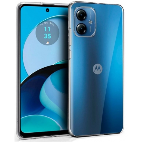Funda Movil Back Cover Cool Silicona Transparente Motorola G14