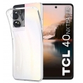 Funda Movil Back Cover HT Silicona Transparente TCL 40 Nxtpaper