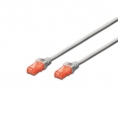 Cable Digitus red RJ45 CAT 6 UTP 10M Grey