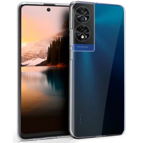 Funda Movil Back Cover Cool Silicona Transparente TCL 40 Nxtpaper